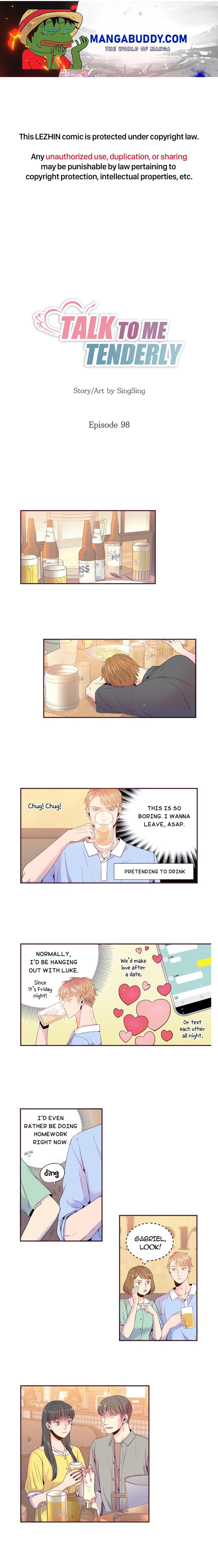 Talk To Me Tenderly Chapter 98 - Picture 1