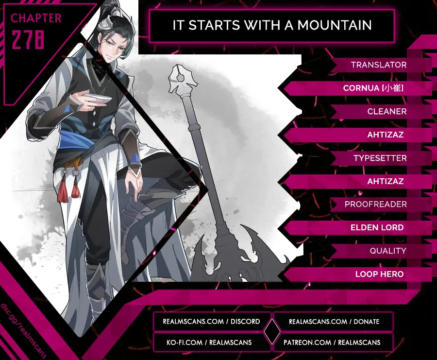It Starts With A Mountain Chapter 278 - Picture 1