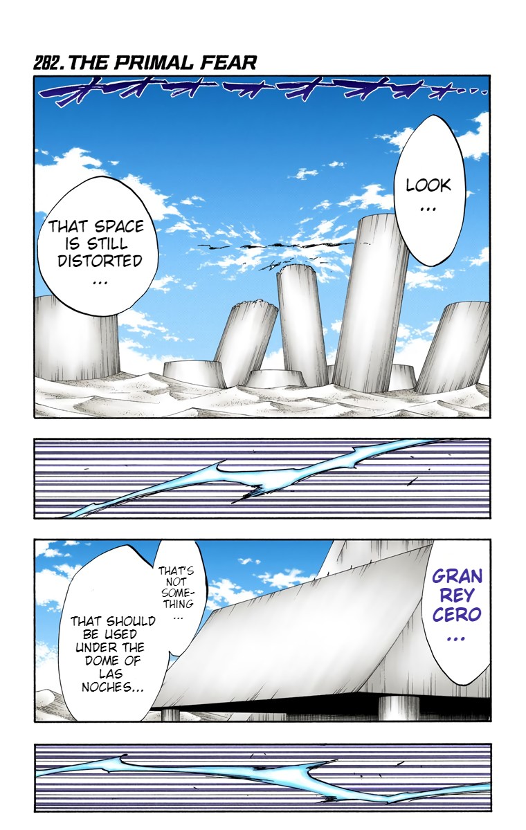 Bleach - Digital Colored Comics Vol.32 Chapter 282: The Primal Fear - Picture 1