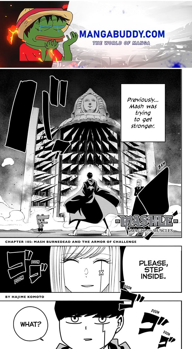 Mashle Chapter 105 - Picture 1