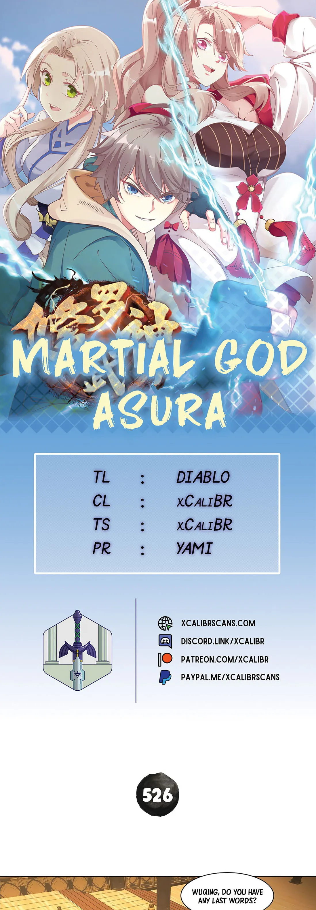 Martial God Asura Chapter 526 - Picture 1