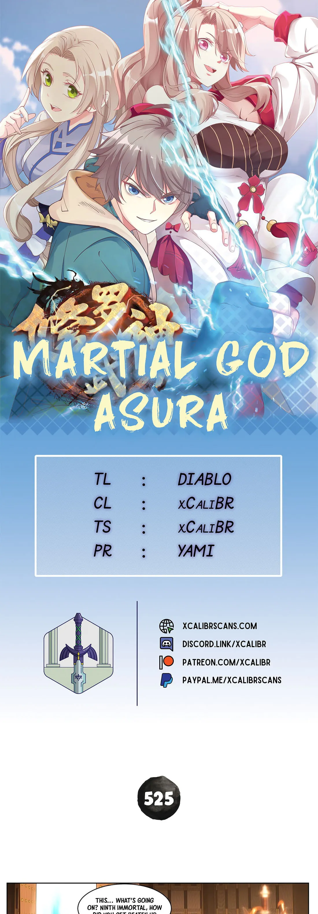 Martial God Asura Chapter 525 - Picture 1