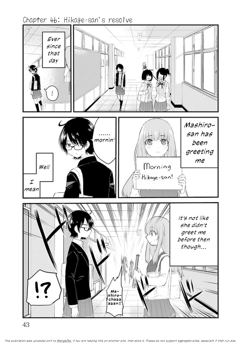 The Mute Girl And Her New Friend (Serialization) Chapter 46: Hikage-San's Resolve - Picture 1