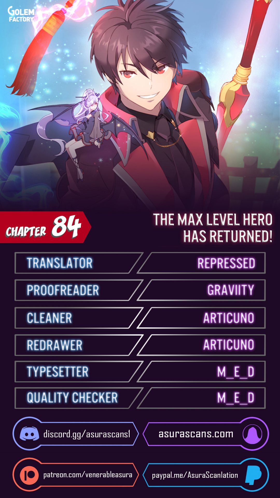 The Max Level Hero Strikes Back Chapter 84 - Picture 1