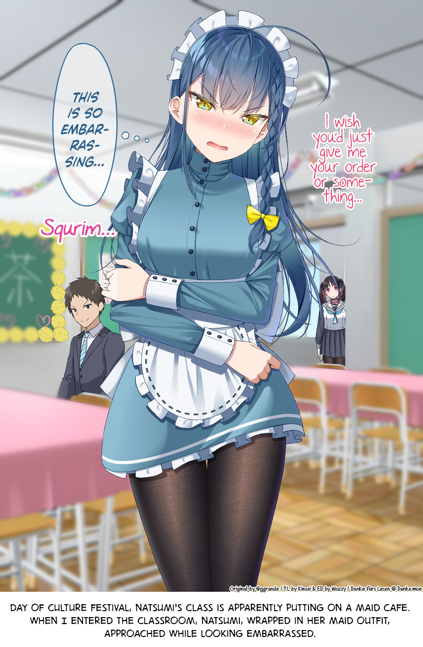 The Crybaby I Played With Long Ago Has Become The School's Cool Idol Chapter 18: D-... Don't Just Look, Say Something - Picture 1