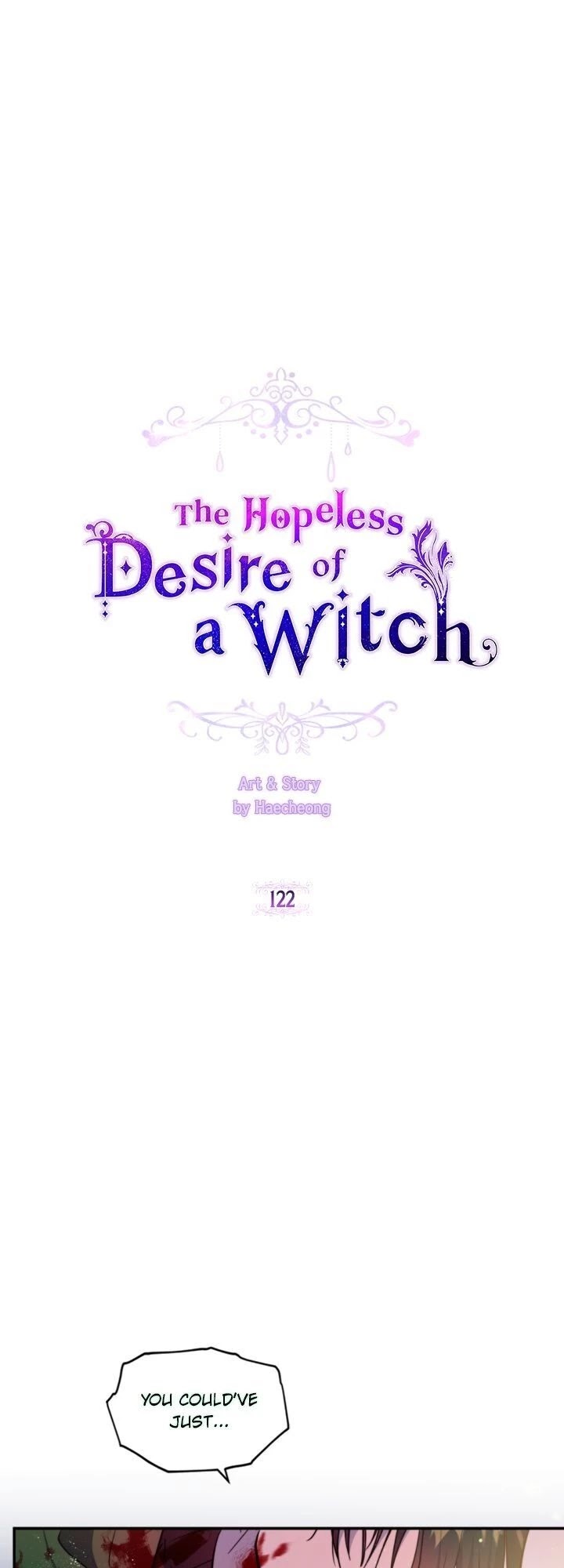 A Witch's Hopeless Wish Chapter 122 - Picture 1