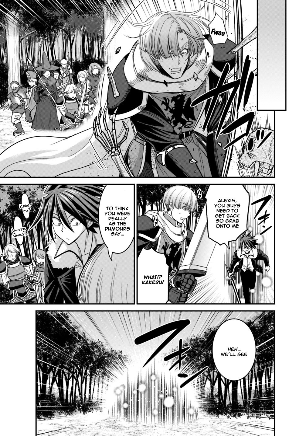 Kujibiki Tokushou Musou Harem-Ken Chapter 8.1 - 8.2: The Battle Between The 777-Fold Man And Emperor Of Hell!! Part I - Picture 3