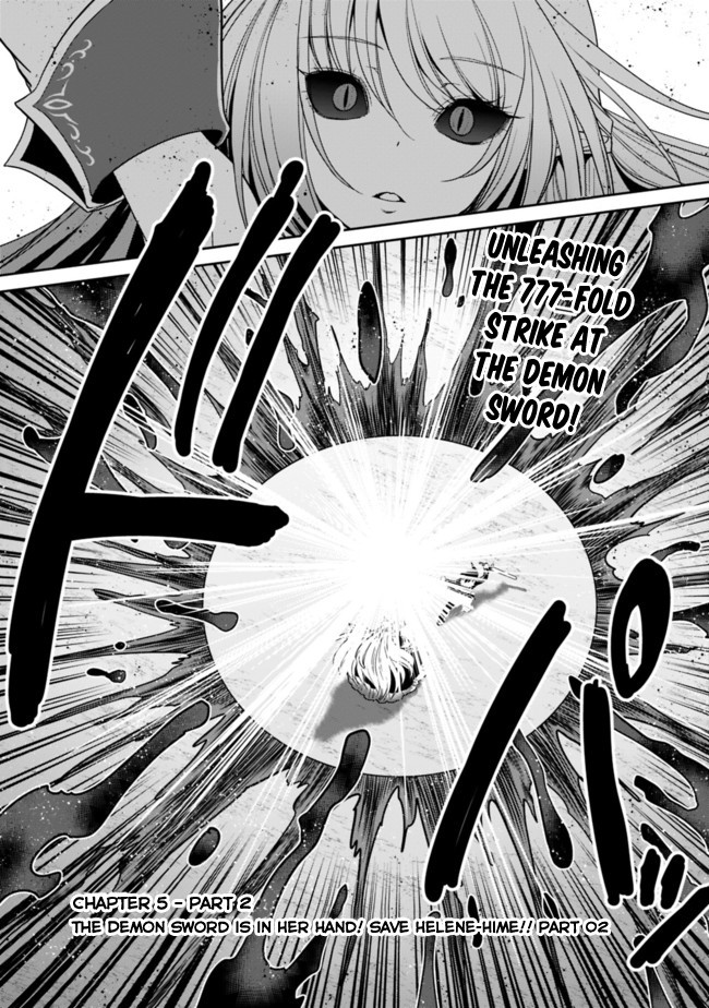 Kujibiki Tokushou Musou Harem-Ken Chapter 5.1 - 5.2: The Demon Sword Is In Her Hands! Save Helene-Hime! - Part 1 - Picture 2