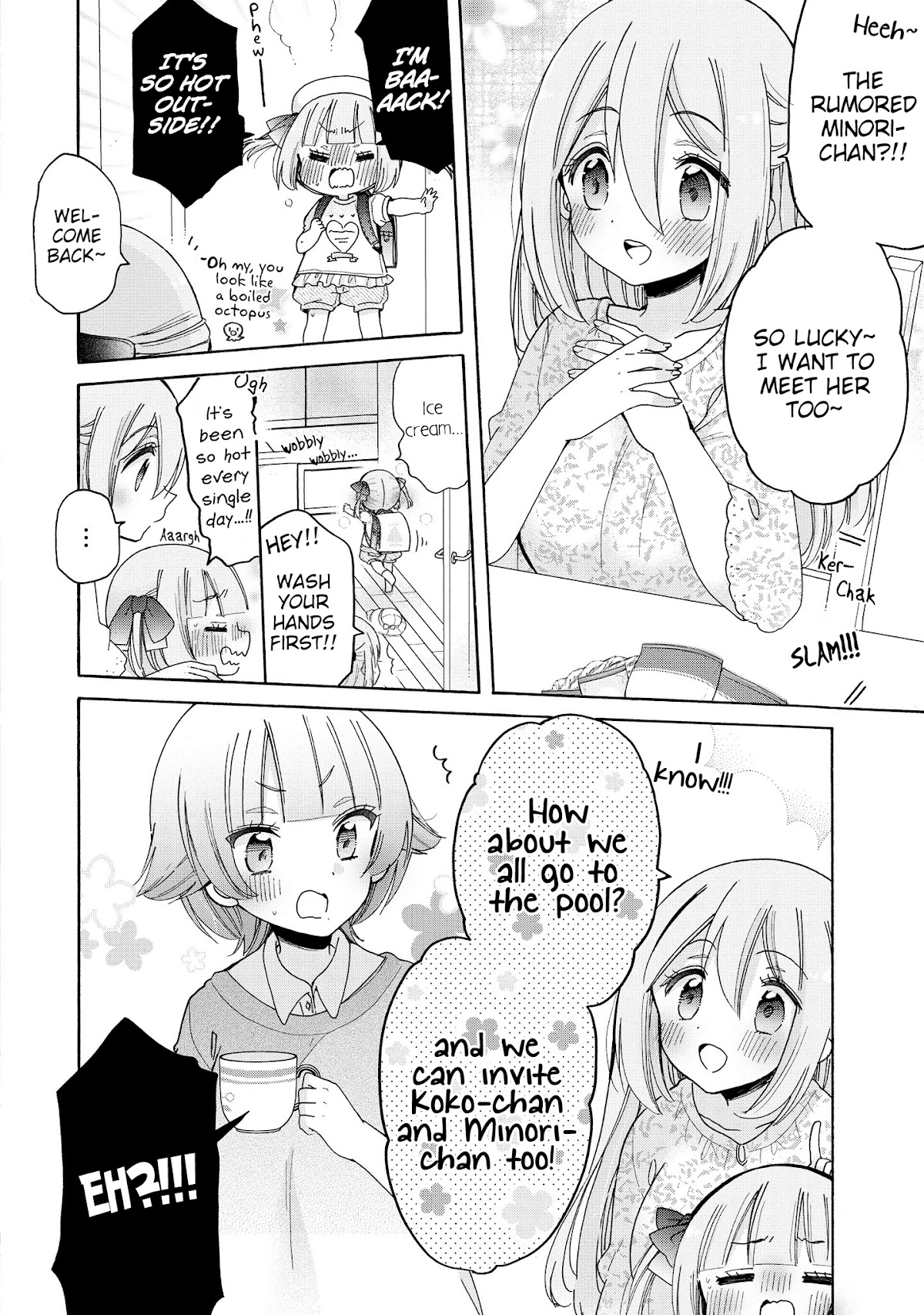 Onee-San Wa Joshi Shougakusei Ni Kyoumi Ga Arimasu. Chapter 44: Do Your Best! Flirting Like An Adult! - Picture 3