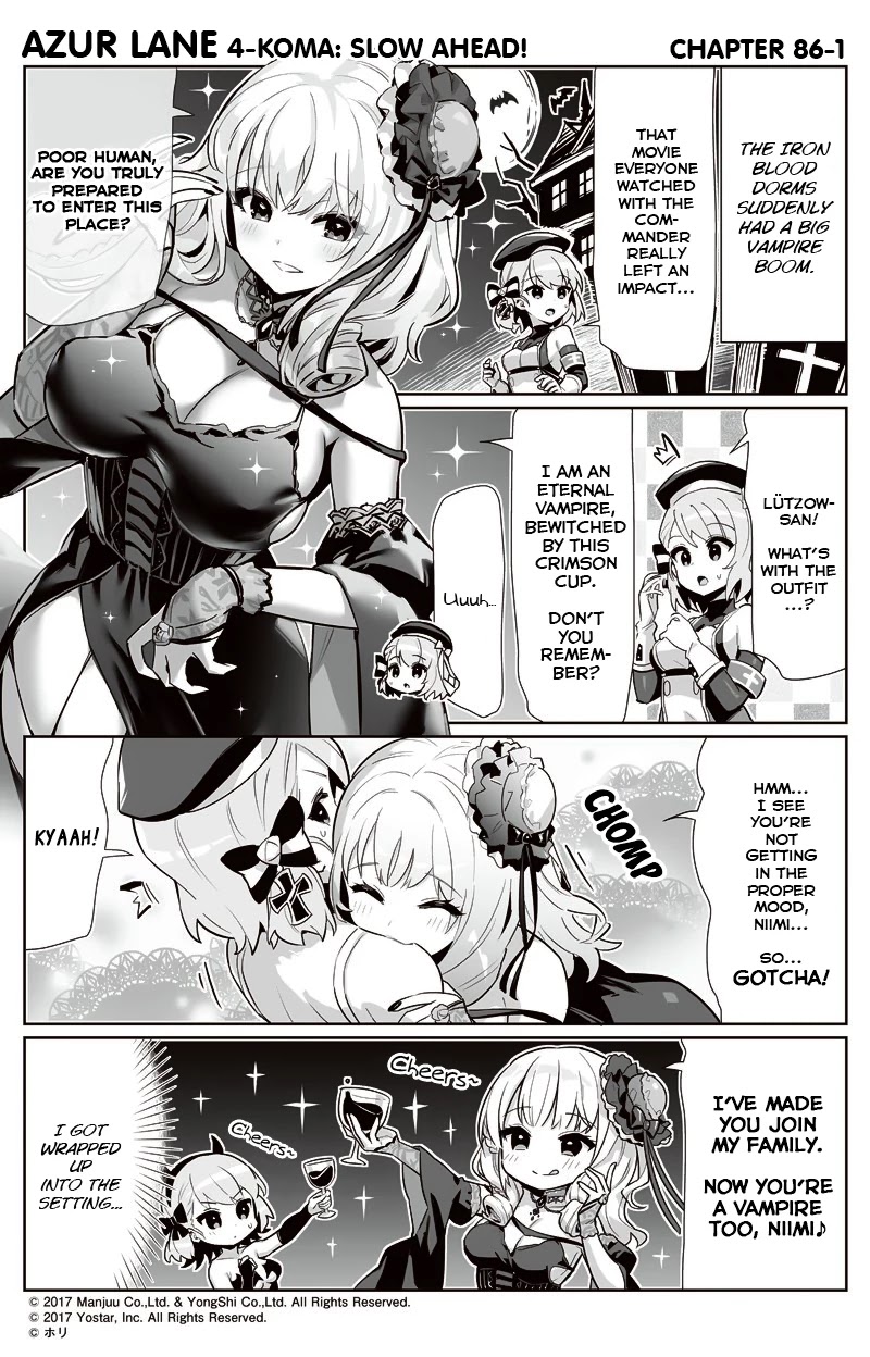 Azur Lane 4-Koma: Slow Ahead Chapter 86 - Picture 1