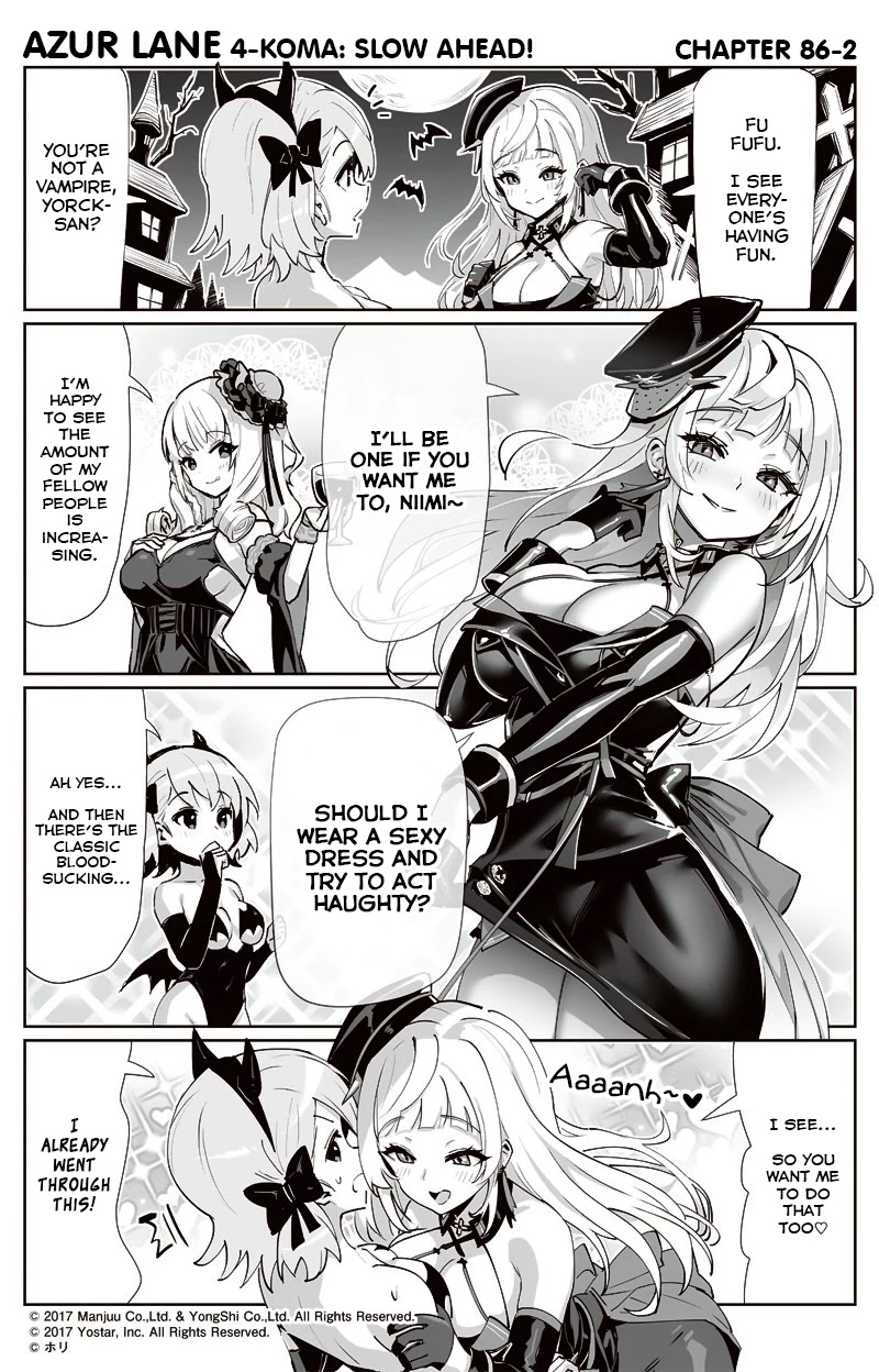 Azur Lane 4-Koma: Slow Ahead Chapter 86 - Picture 2
