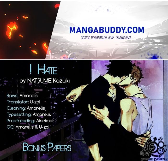 I Hate (Natsume Kazuki) - Page 1