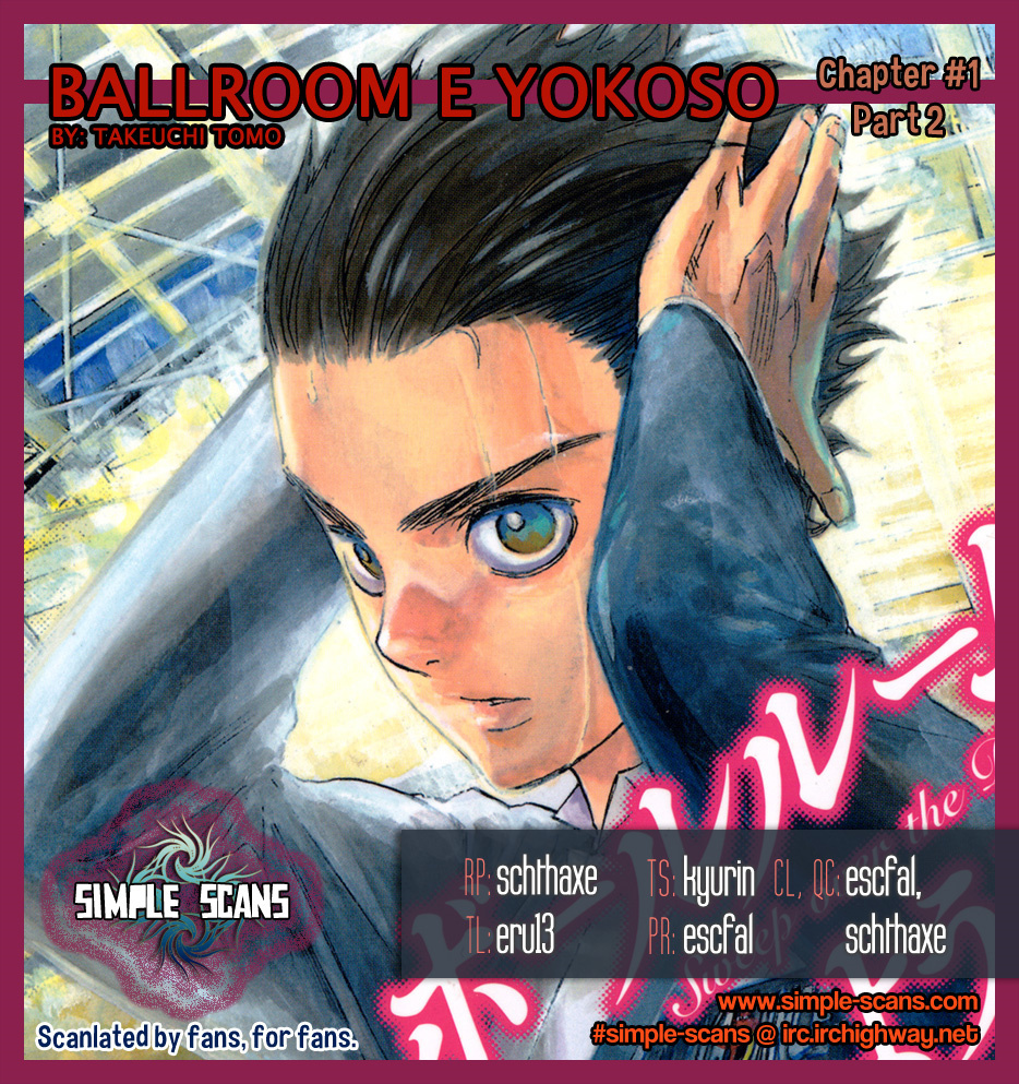 Ballroom E Youkoso Vol.1 Chapter 1.2: Welcome To Ogasawara Dance Studio (Part 2) - Picture 1