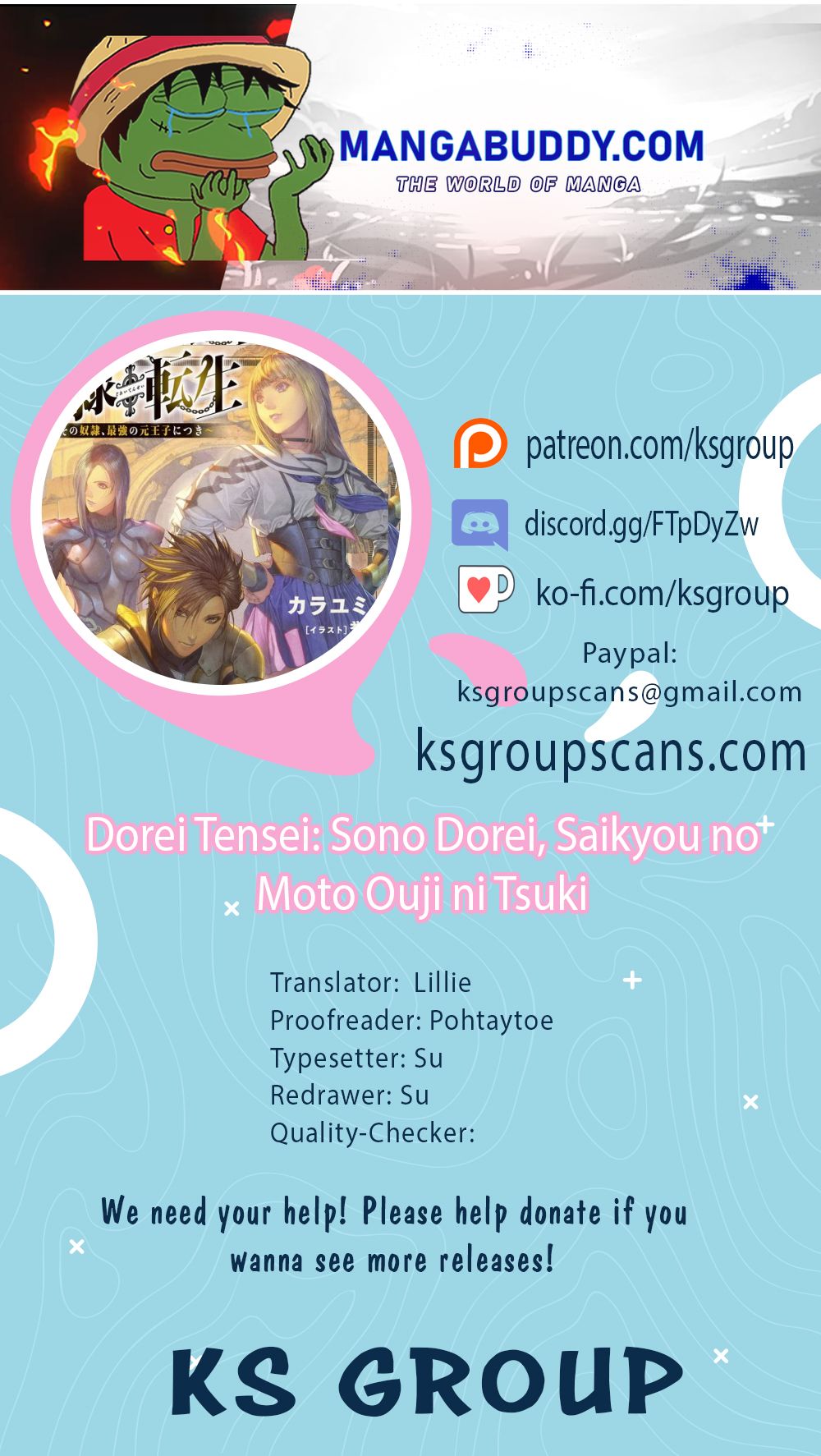 Dorei Tensei: Sono Dorei, Saikyou No Moto Ouji Ni Tsuki - Page 1