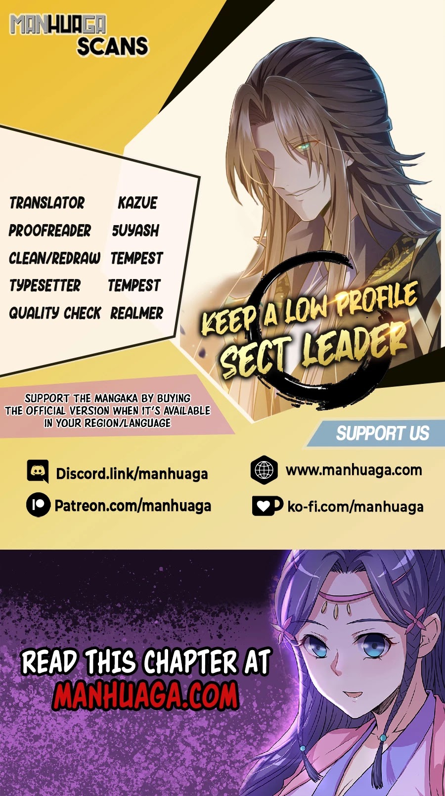 Keep A Low Profile, Sect Leader! - Page 1
