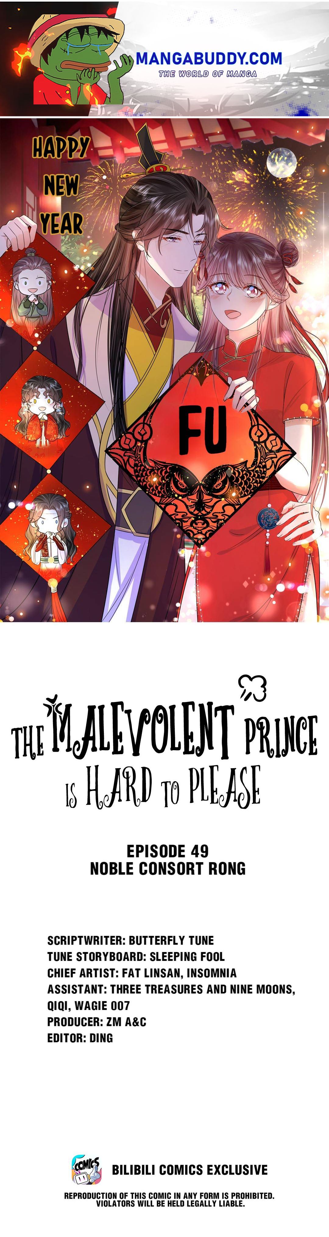 The Dark Prince Is Hard To Please Chapter 49 - Picture 1