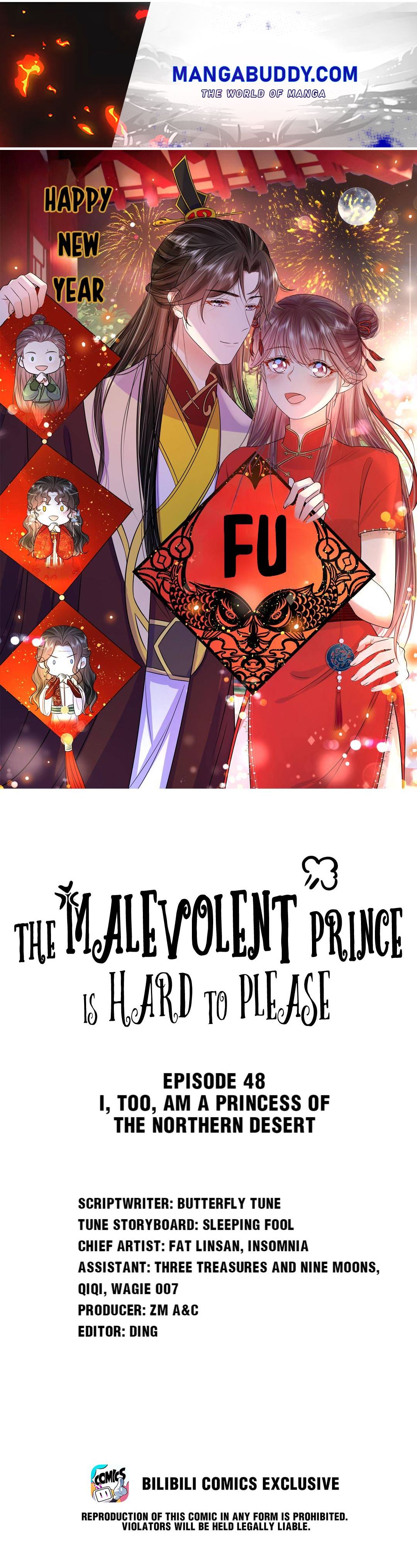 The Dark Prince Is Hard To Please Chapter 48 - Picture 1