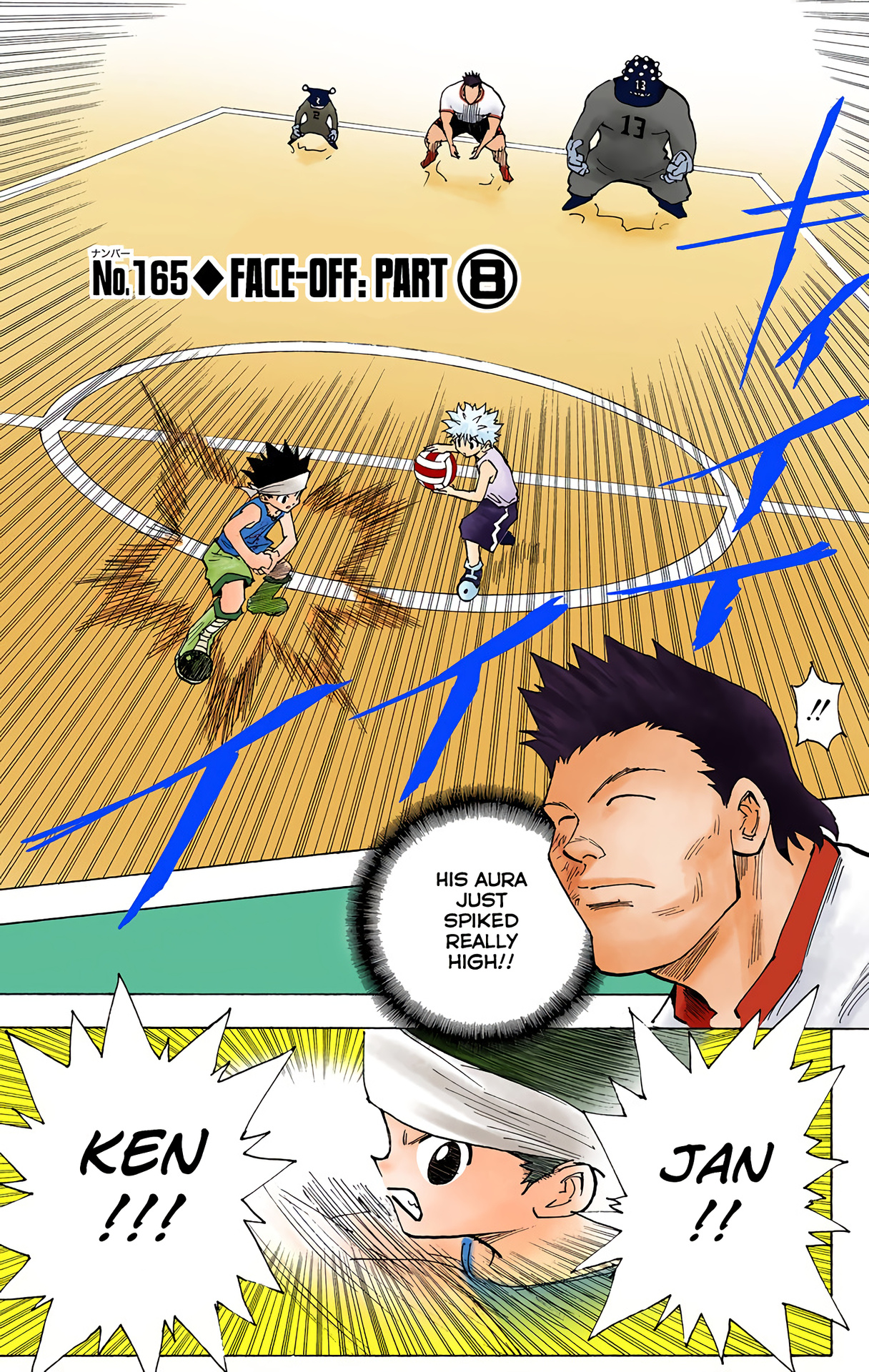 Hunter X Hunter Full Color Vol.17 Chapter 165: Face-Off: Part 8 - Picture 1