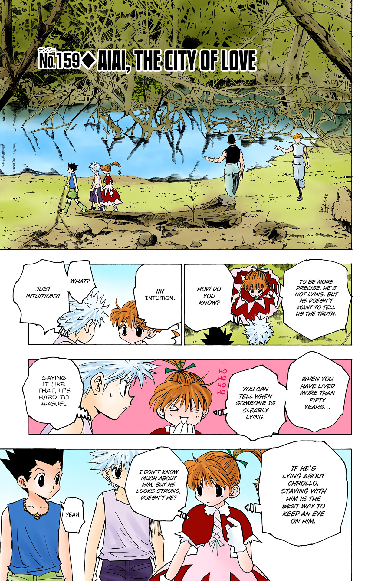 Hunter X Hunter Full Color Vol.16 Chapter 159: Aiai, The City Of Love - Picture 1