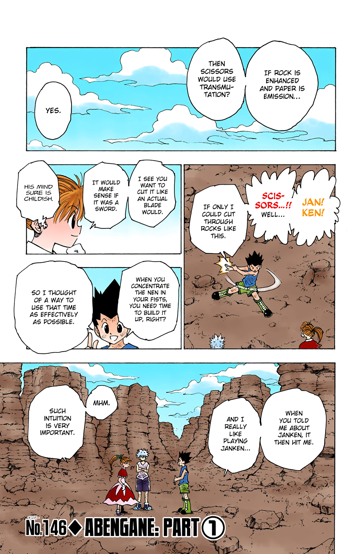 Hunter X Hunter Full Color Vol.15 Chapter 146: Abengane: Part 1 - Picture 1