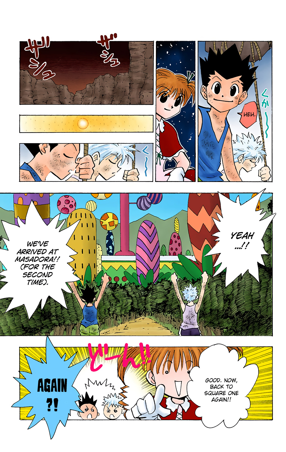 Hunter X Hunter Full Color Vol.15 Chapter 141: They Went To Masadora Already, So I'll Go With A Different Title Now - Picture 3