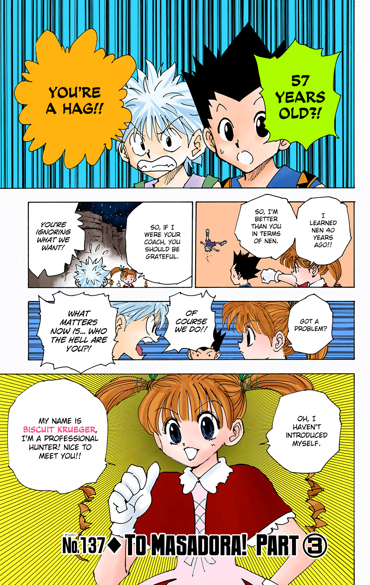 Hunter X Hunter Full Color Vol.14 Chapter 137: To Masadora! Part 3 - Picture 1