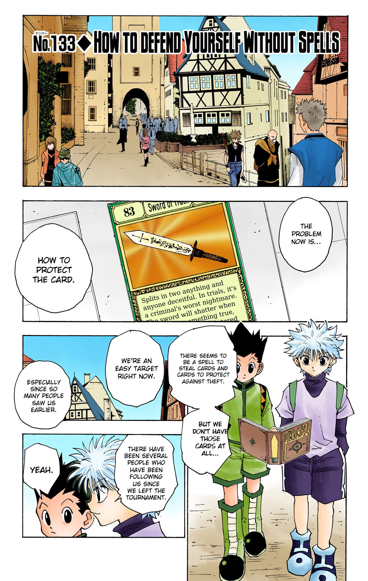 Hunter X Hunter Full Color Vol.14 Chapter 133: How To Defend Yourself Without Spells - Picture 1