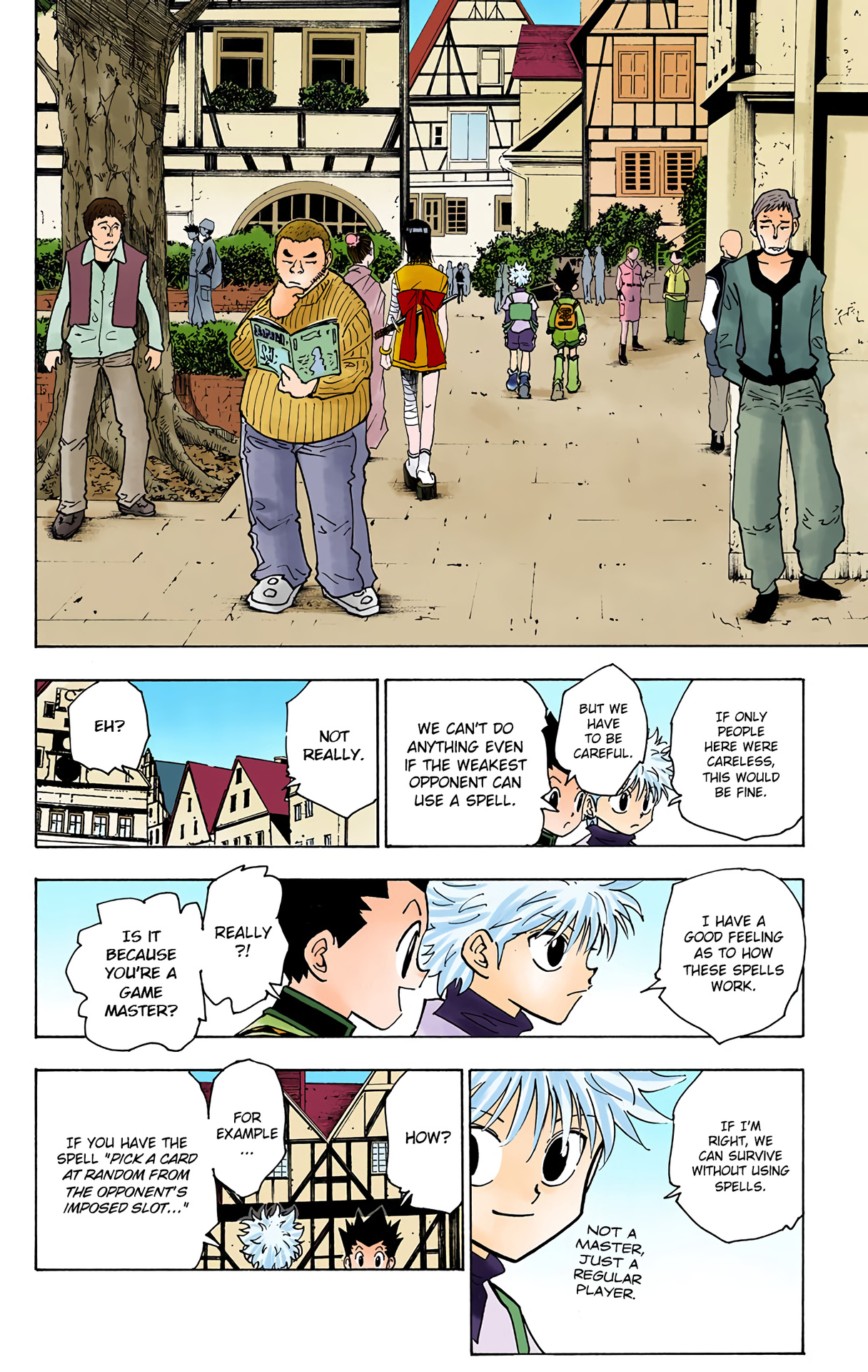 Hunter X Hunter Full Color Vol.14 Chapter 133: How To Defend Yourself Without Spells - Picture 2
