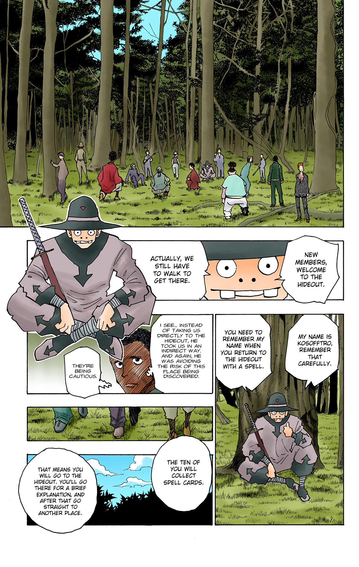 Hunter X Hunter Full Color Vol.14 Chapter 132: The Forty Spells - Picture 3