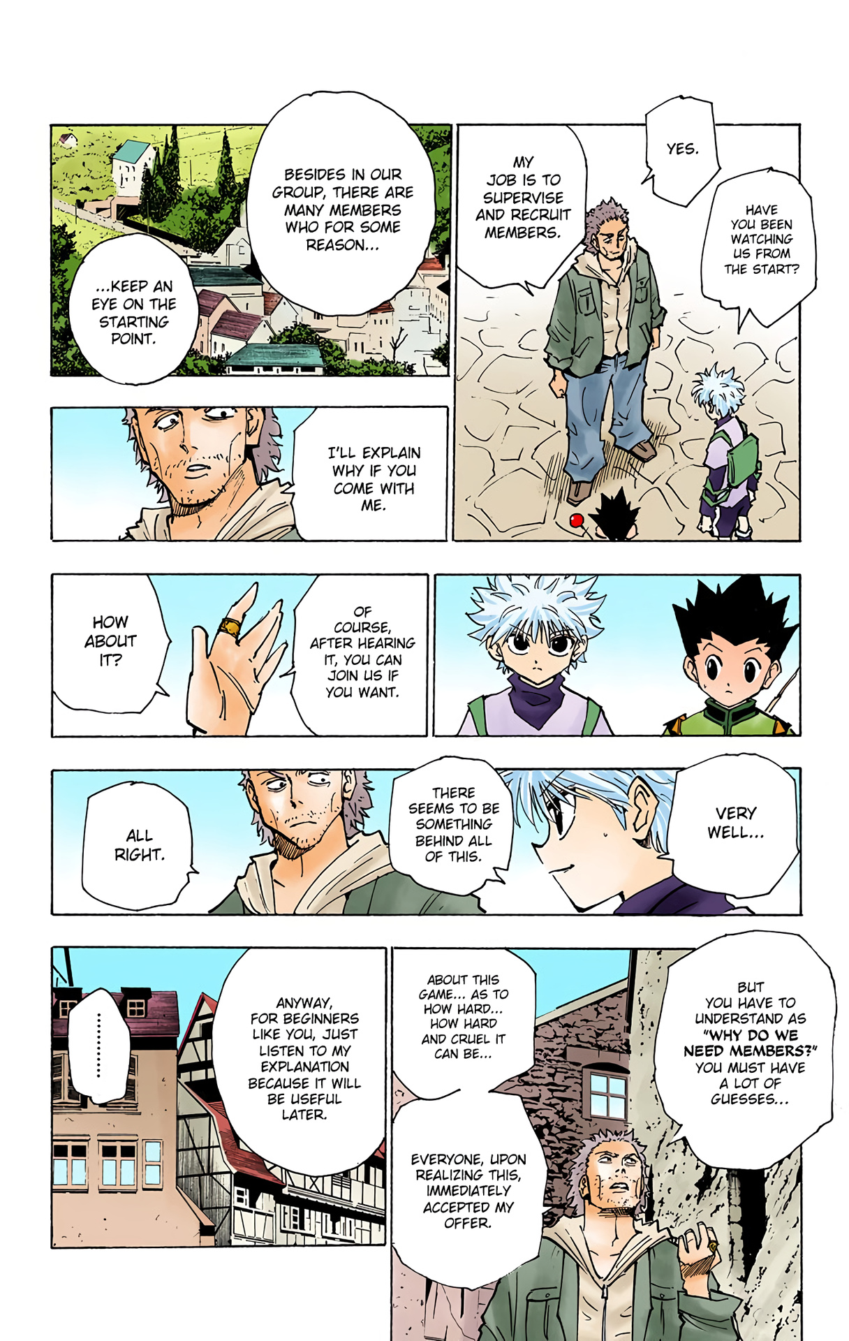 Hunter X Hunter Full Color Vol.14 Chapter 130: The Reason For The Recruitment - Picture 2