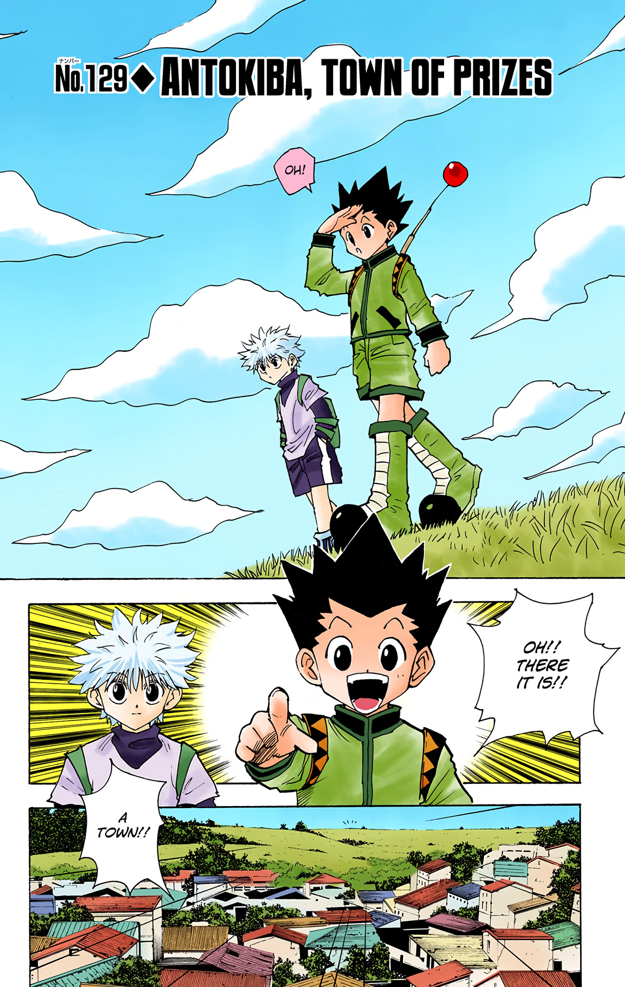 Hunter X Hunter Full Color Vol.14 Chapter 129: Antokiba, Town Of Prizes - Picture 2