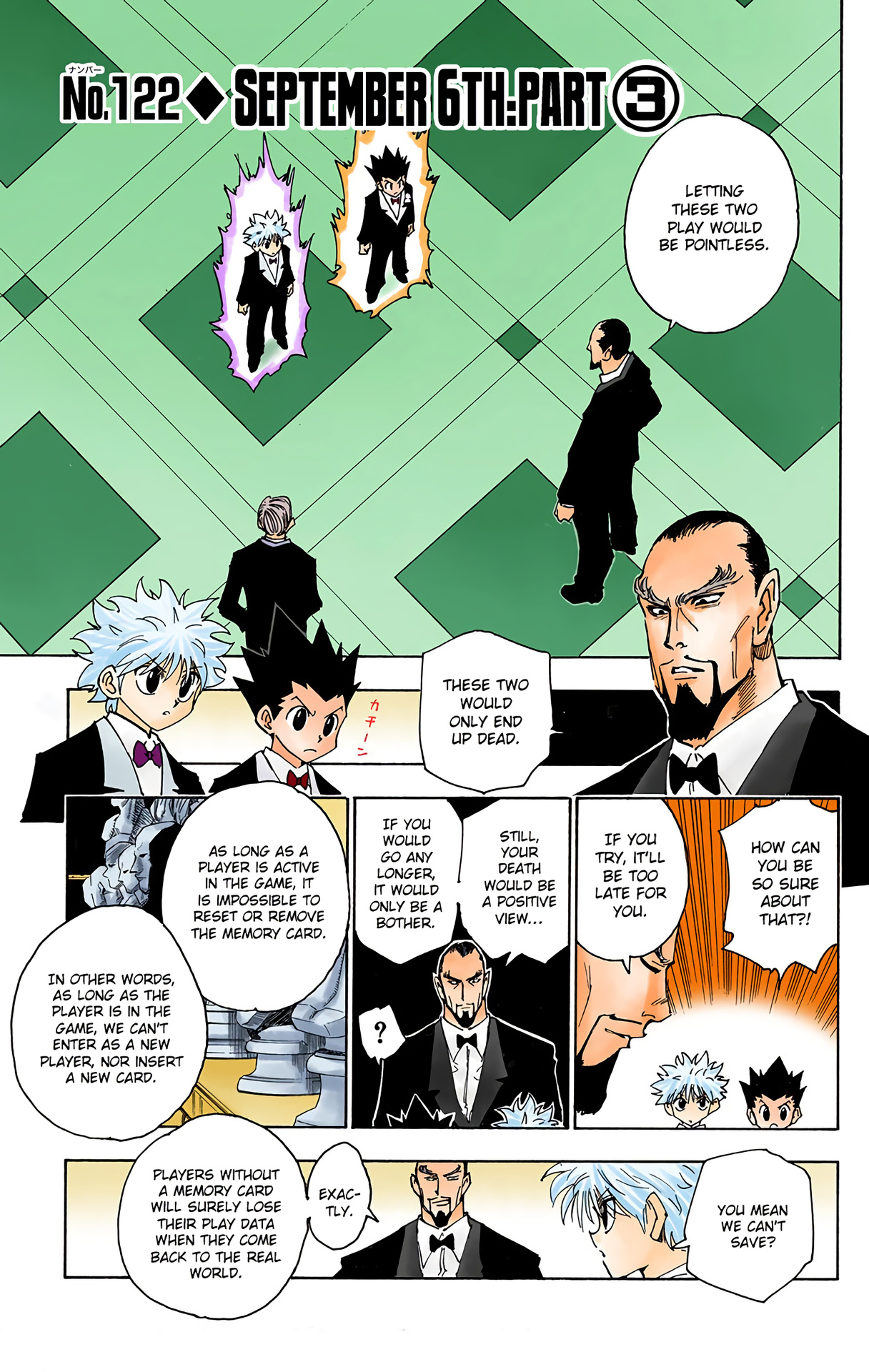 Hunter X Hunter Full Color Vol.13 Chapter 122: September 6Th: Part 3 - Picture 1