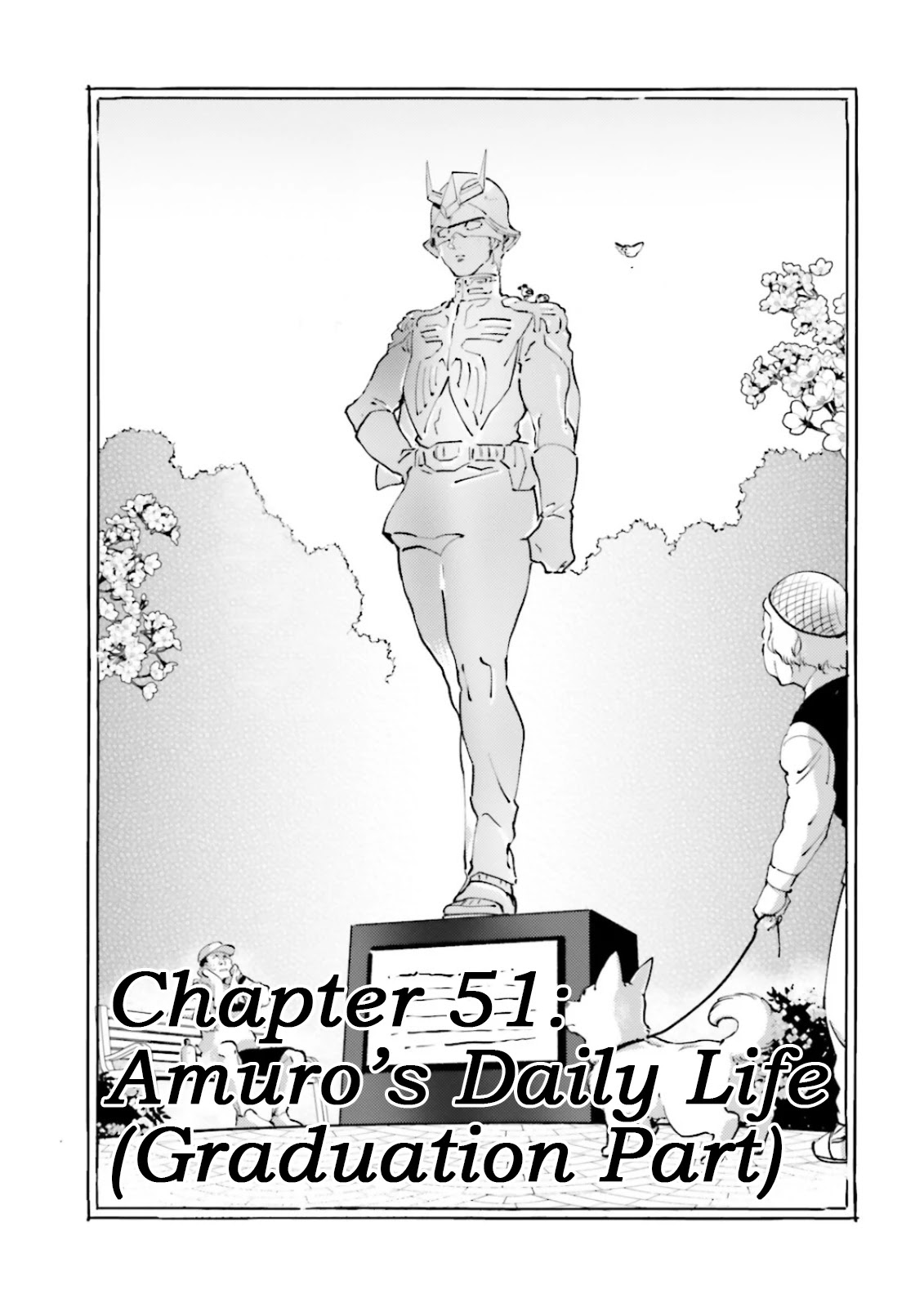 Char's Daily Life Chapter 51: Amuro's Daily Life (Graduation Part) - Picture 1