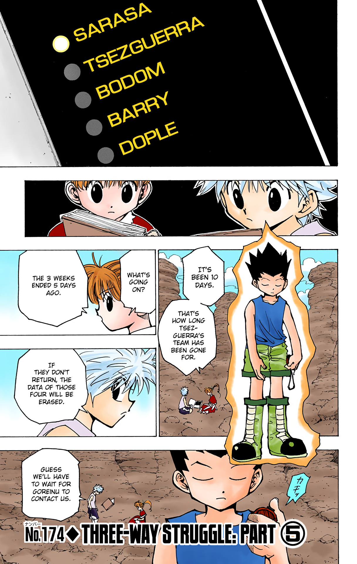 Hunter X Hunter Full Color Vol.17 Chapter 174: Three-Way Struggle: Part 5 - Picture 1