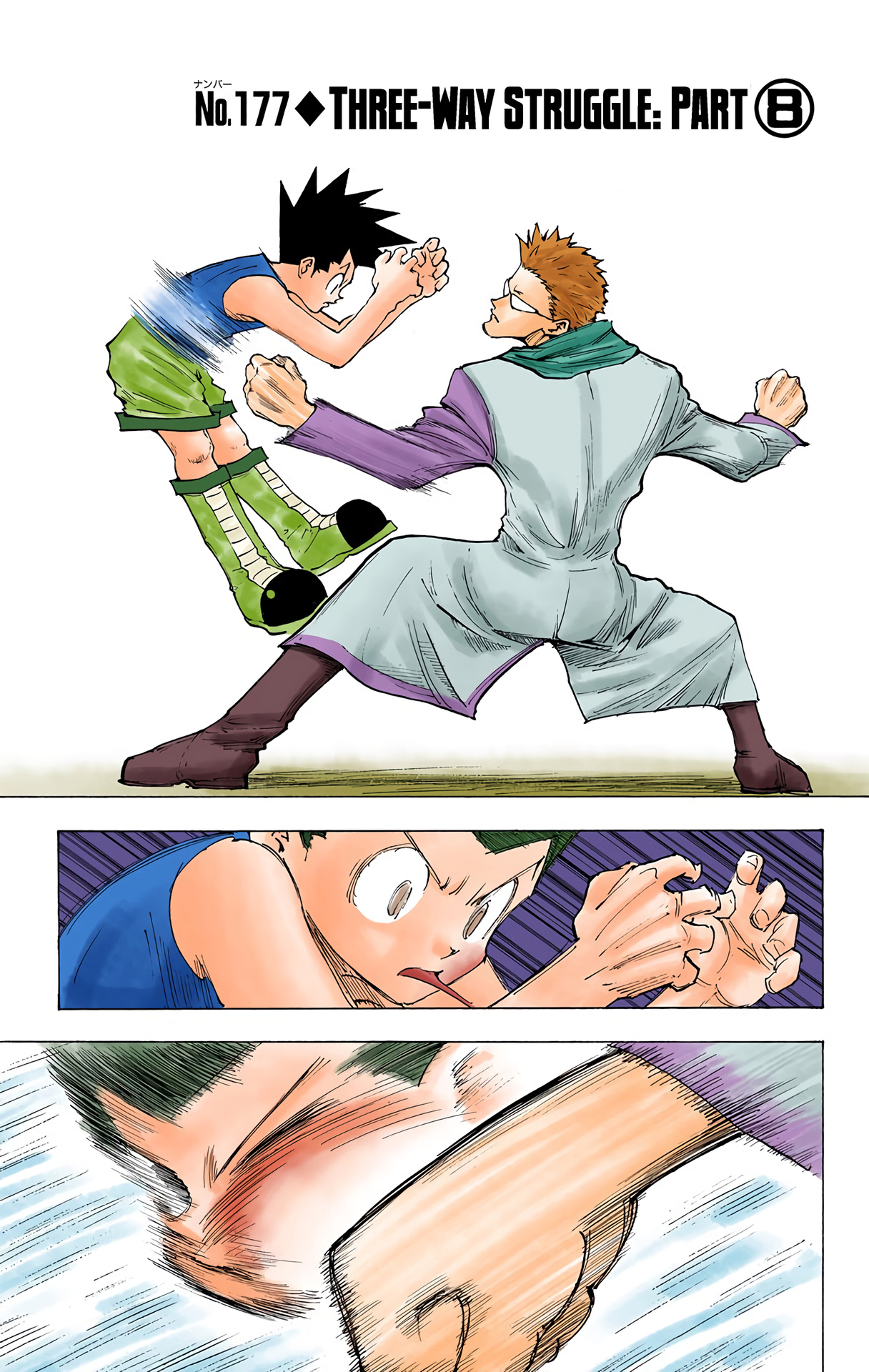 Hunter X Hunter Full Color Vol.18 Chapter 177: Three-Way Struggle: Part 8 - Picture 1
