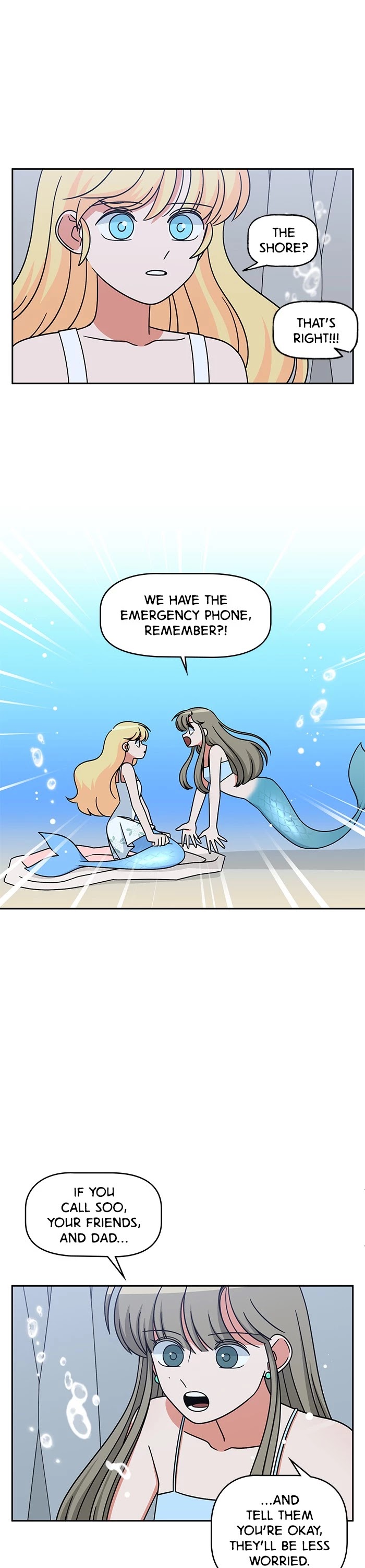 Swimming Lessons For A Mermaid - Page 1