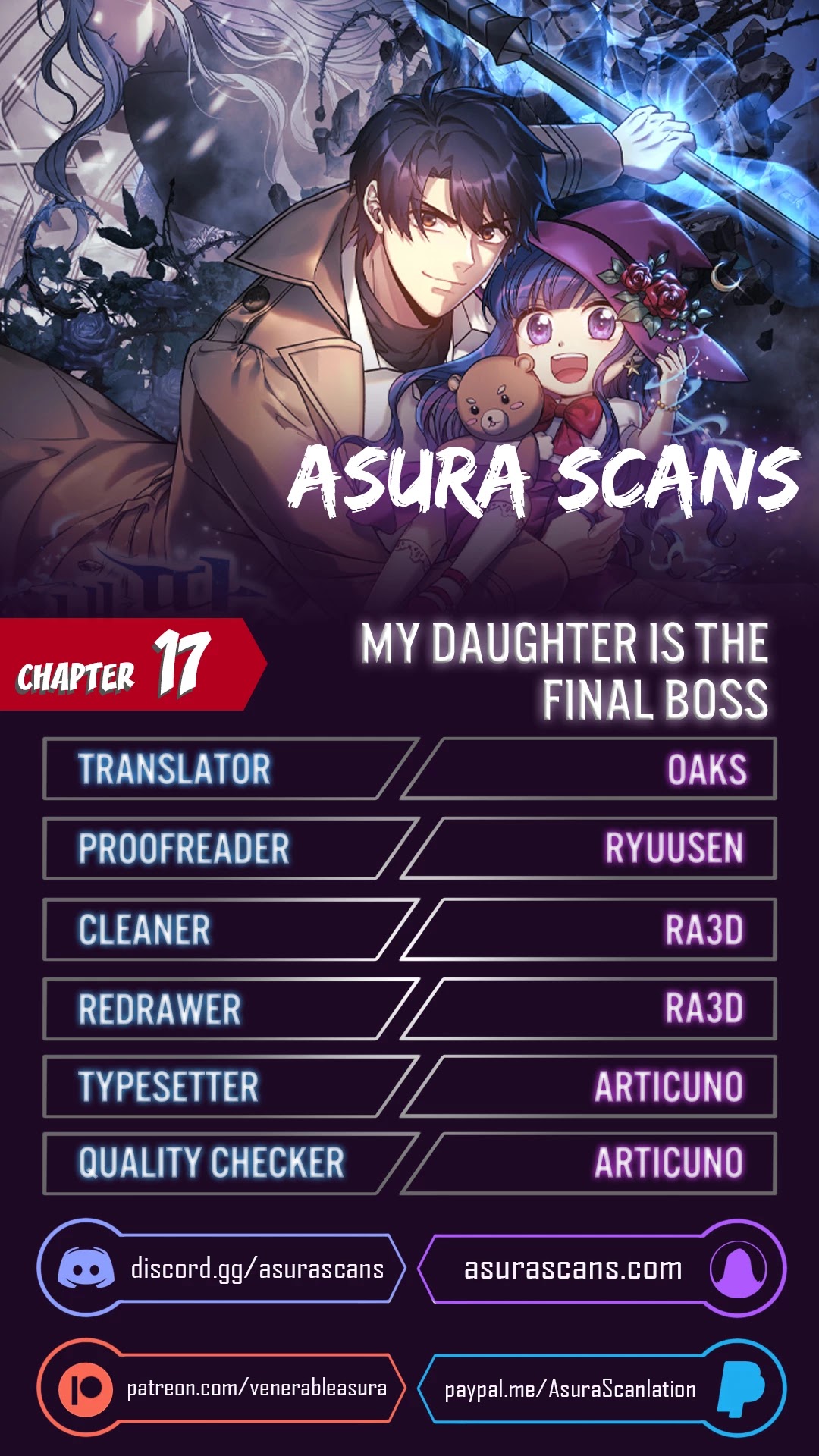 My Daughter Is The Final Boss Chapter 17 - Picture 1