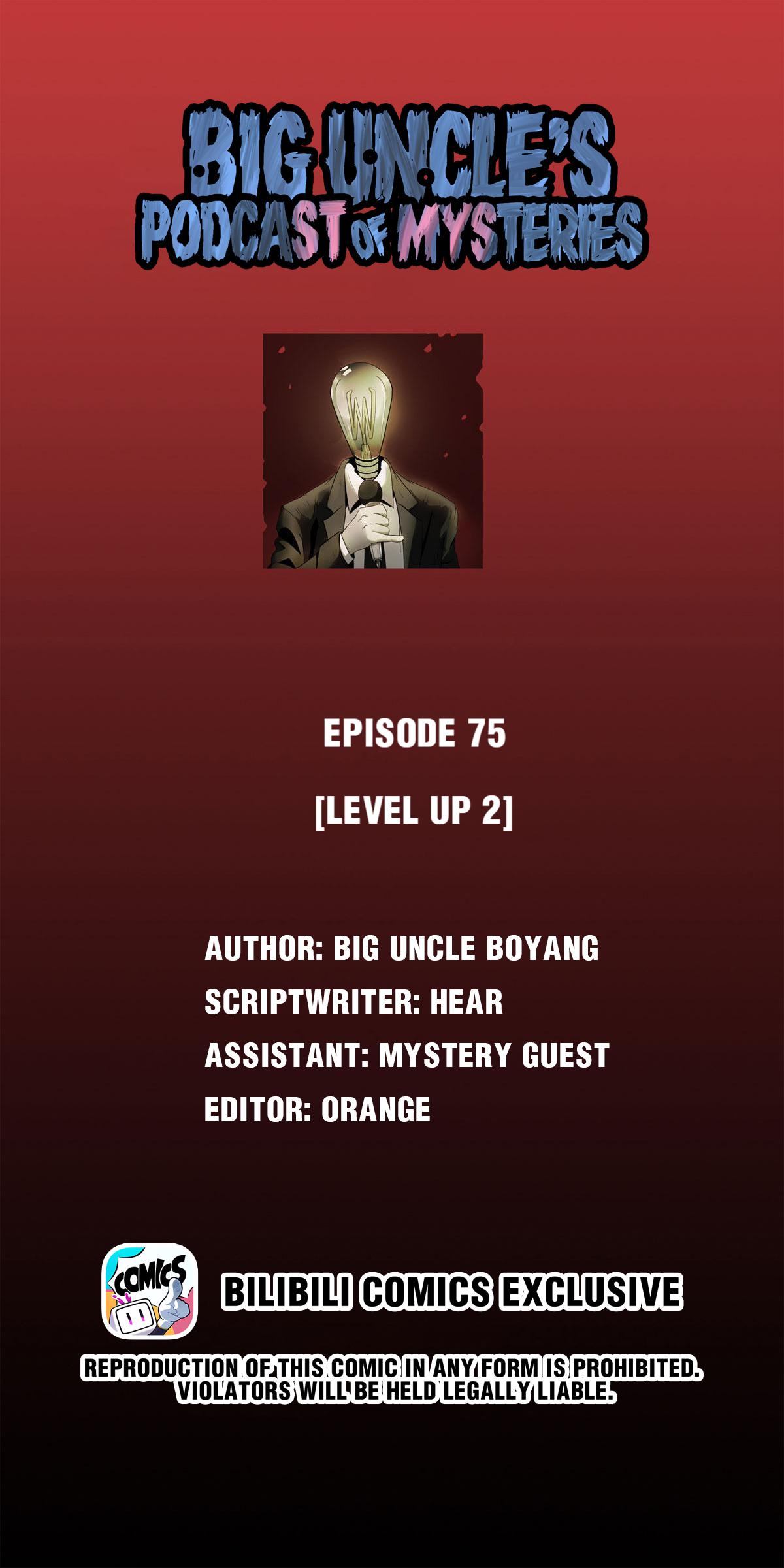 Big Uncle’S Podcast Of Mysteries Chapter 75: Level Up (2) - Picture 1