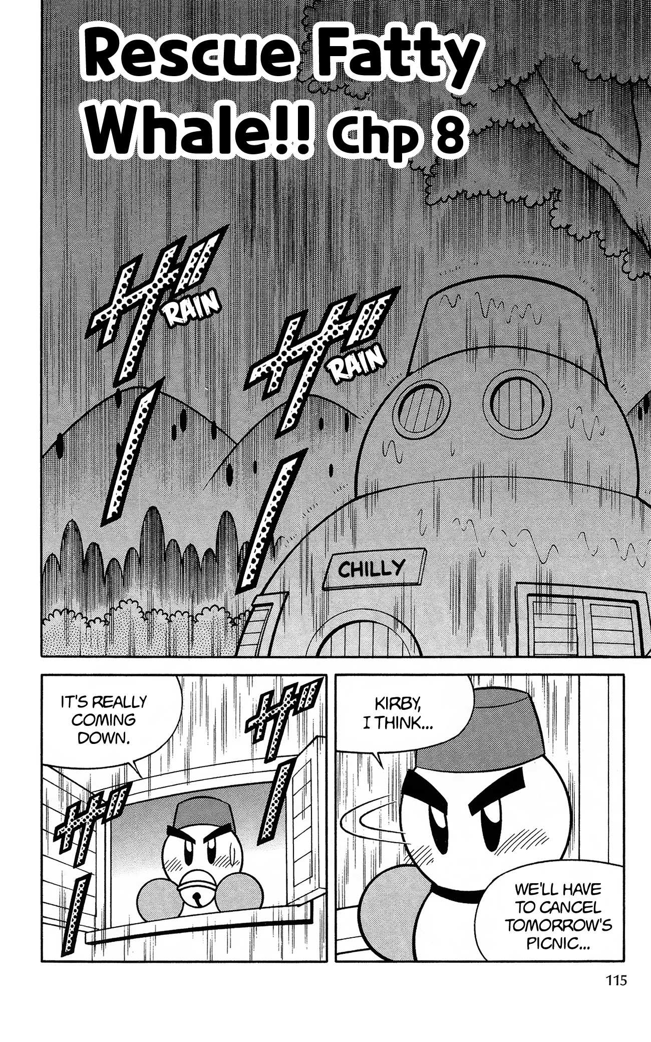 Kirby Of The Stars - Pupupu Hero Chapter 8: Rescue Fatty Whale!! - Picture 1