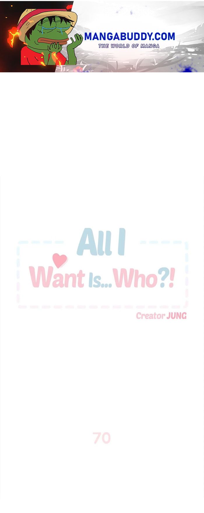 All I Want Is… Who?! - Page 1