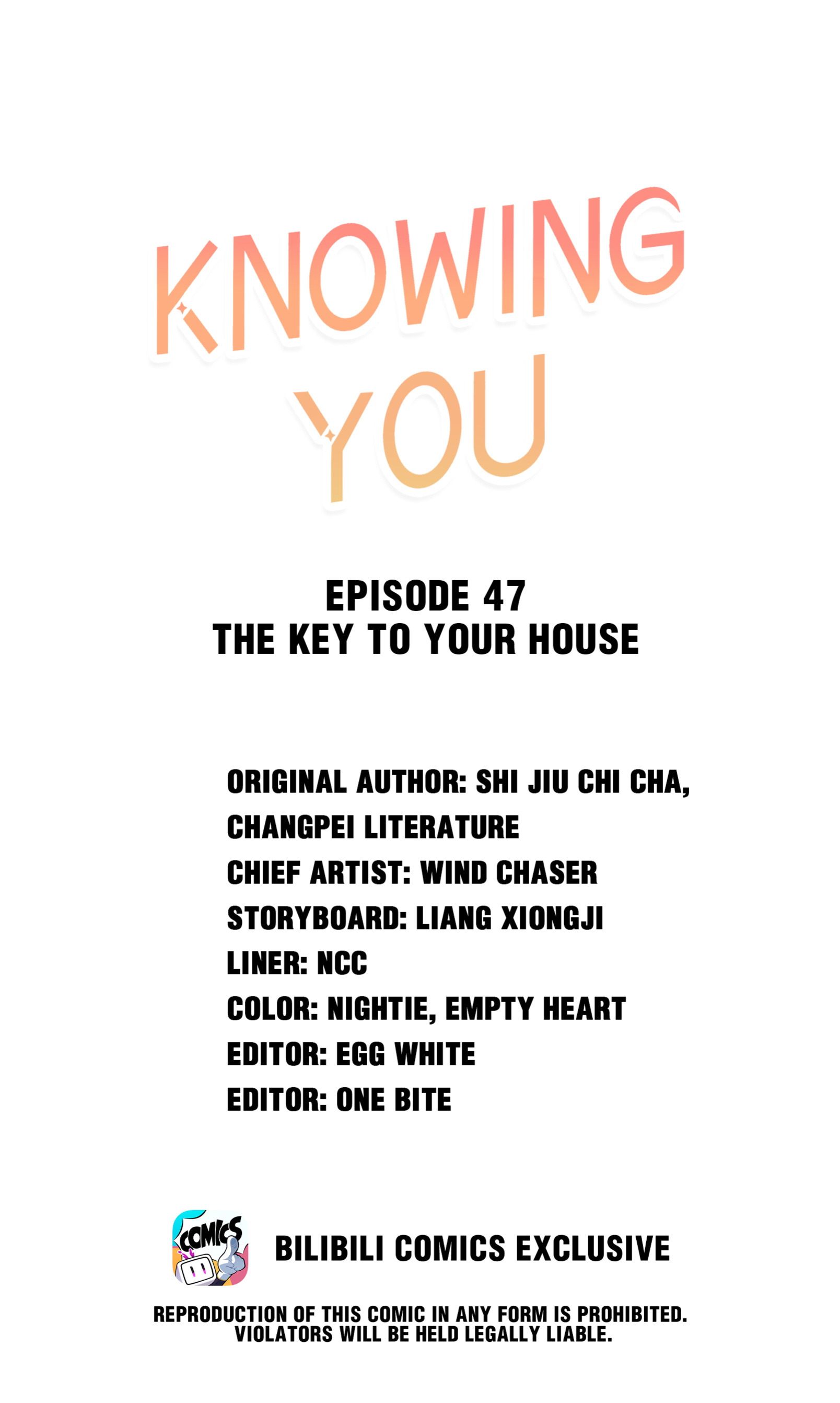 Knowing You Chapter 47: The Key To Your House - Picture 1