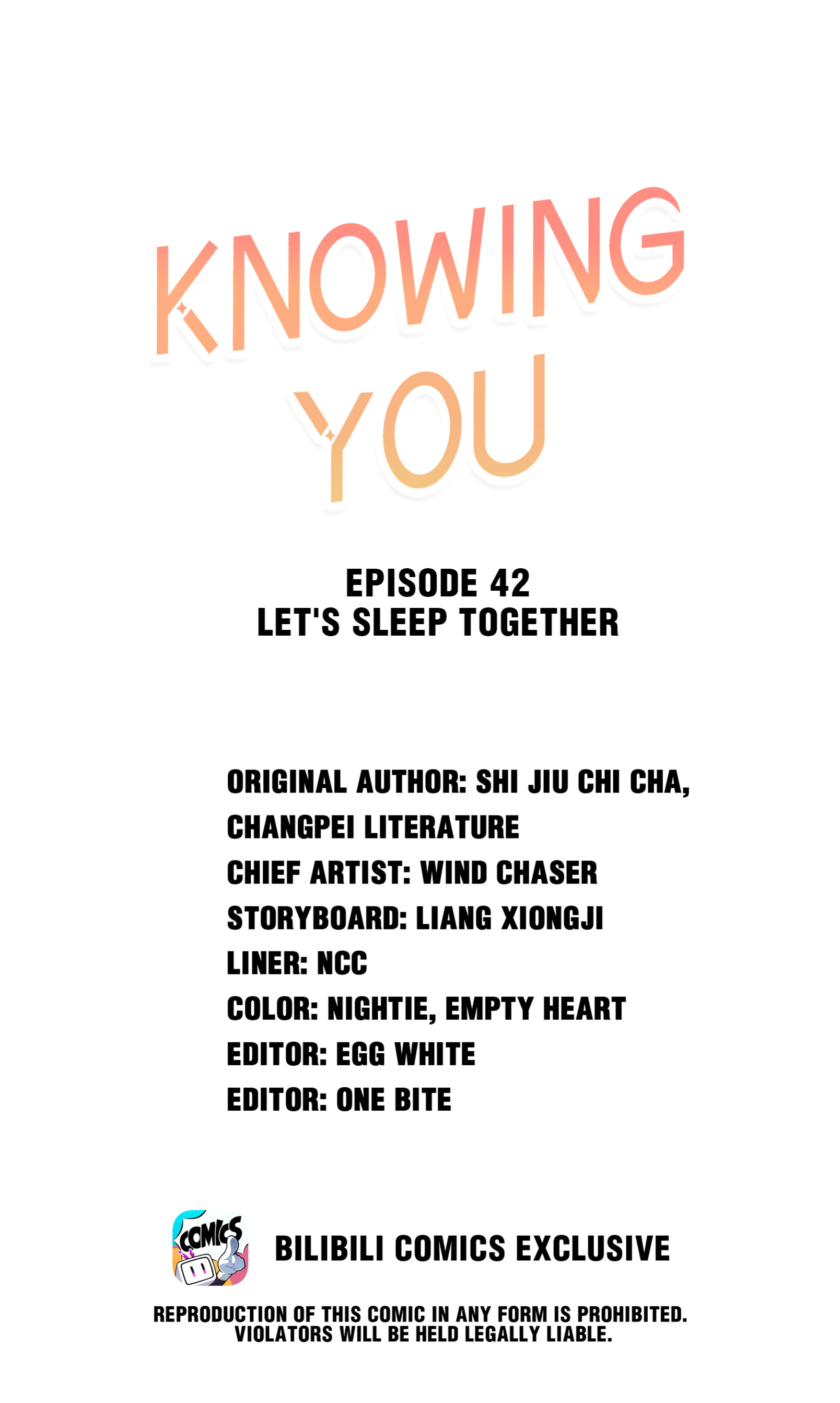 Knowing You Chapter 42: Let's Sleep Together - Picture 1