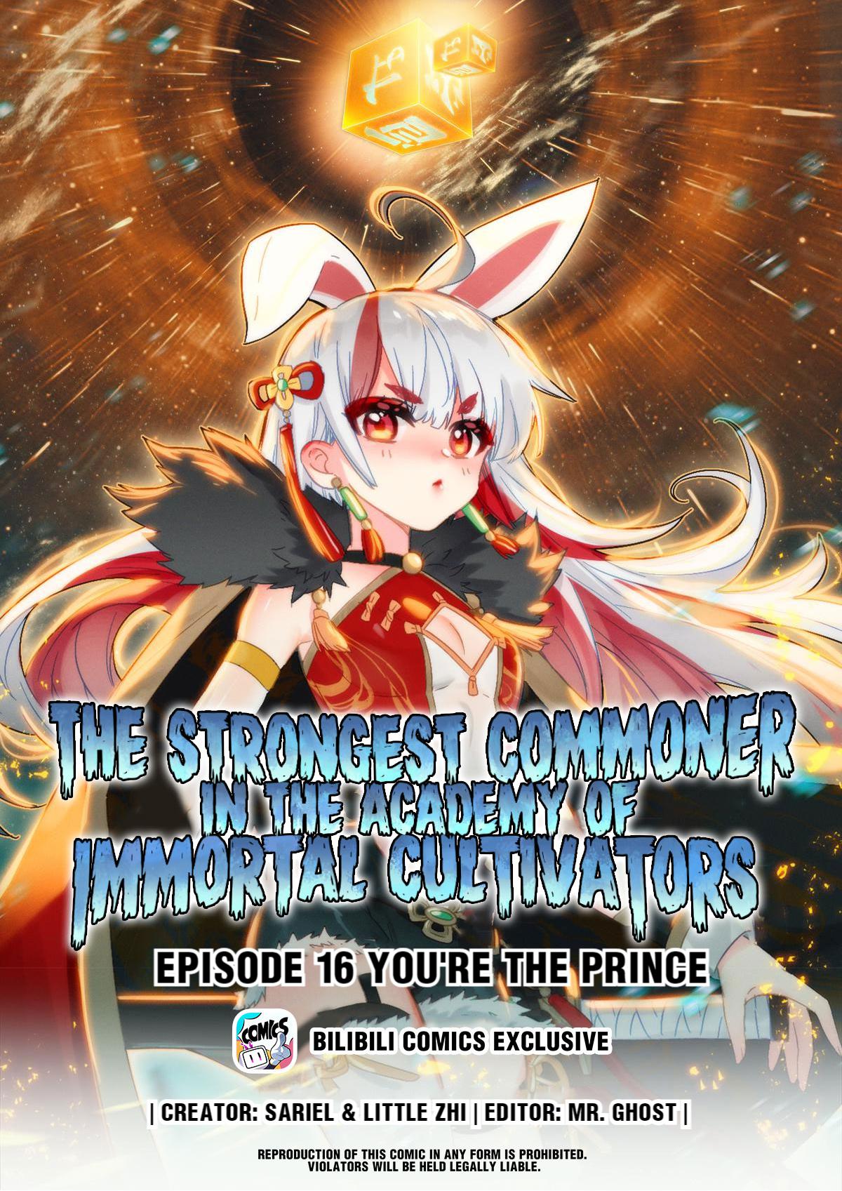 The Strongest Commoner In The Academy Of Immortal Cultivators - Page 1