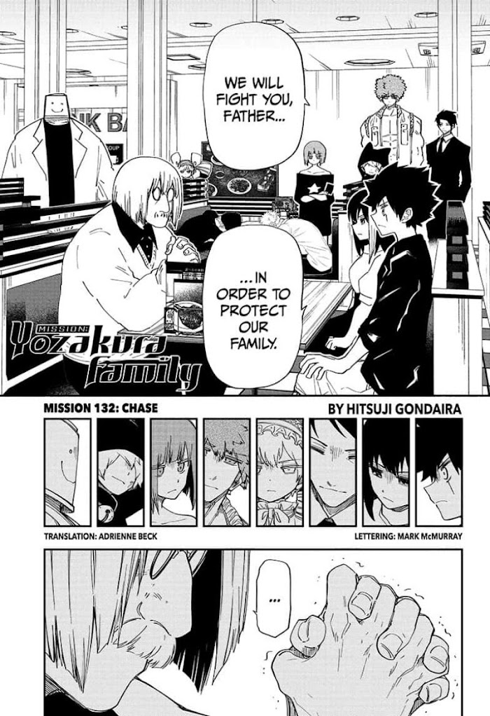Mission: Yozakura Family Chapter 132 - Picture 1
