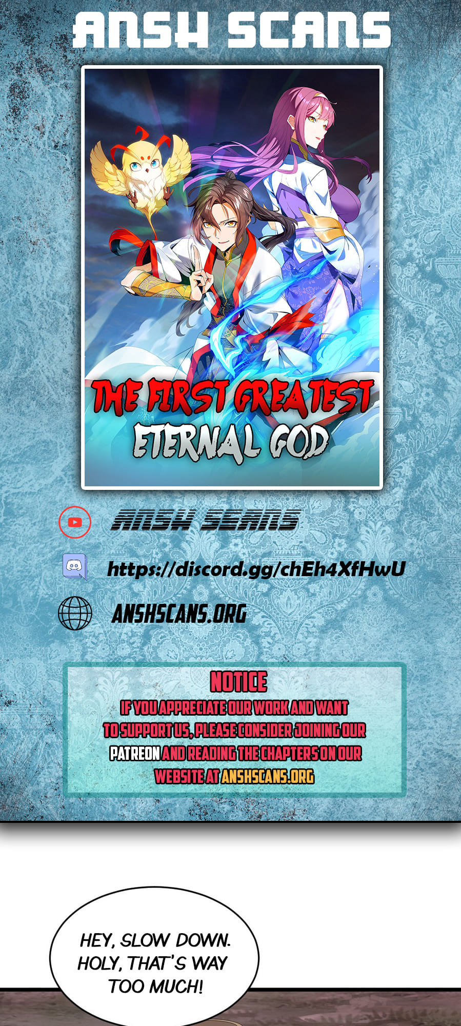 Eternal First God Chapter 120 - Picture 1