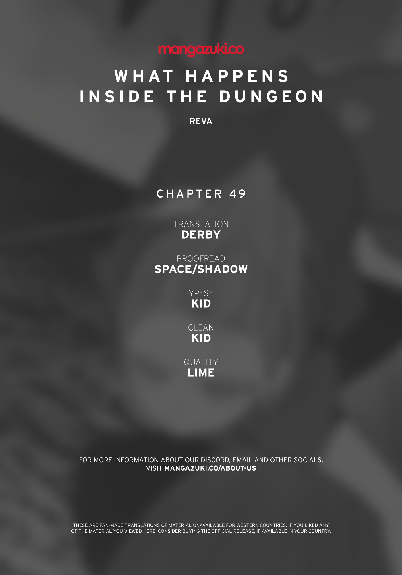 What Happens Inside The Dungeon Chapter 49 - Picture 1