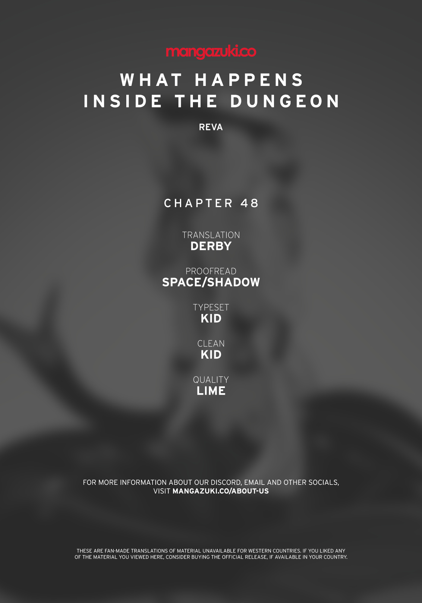 What Happens Inside The Dungeon Chapter 48 - Picture 1