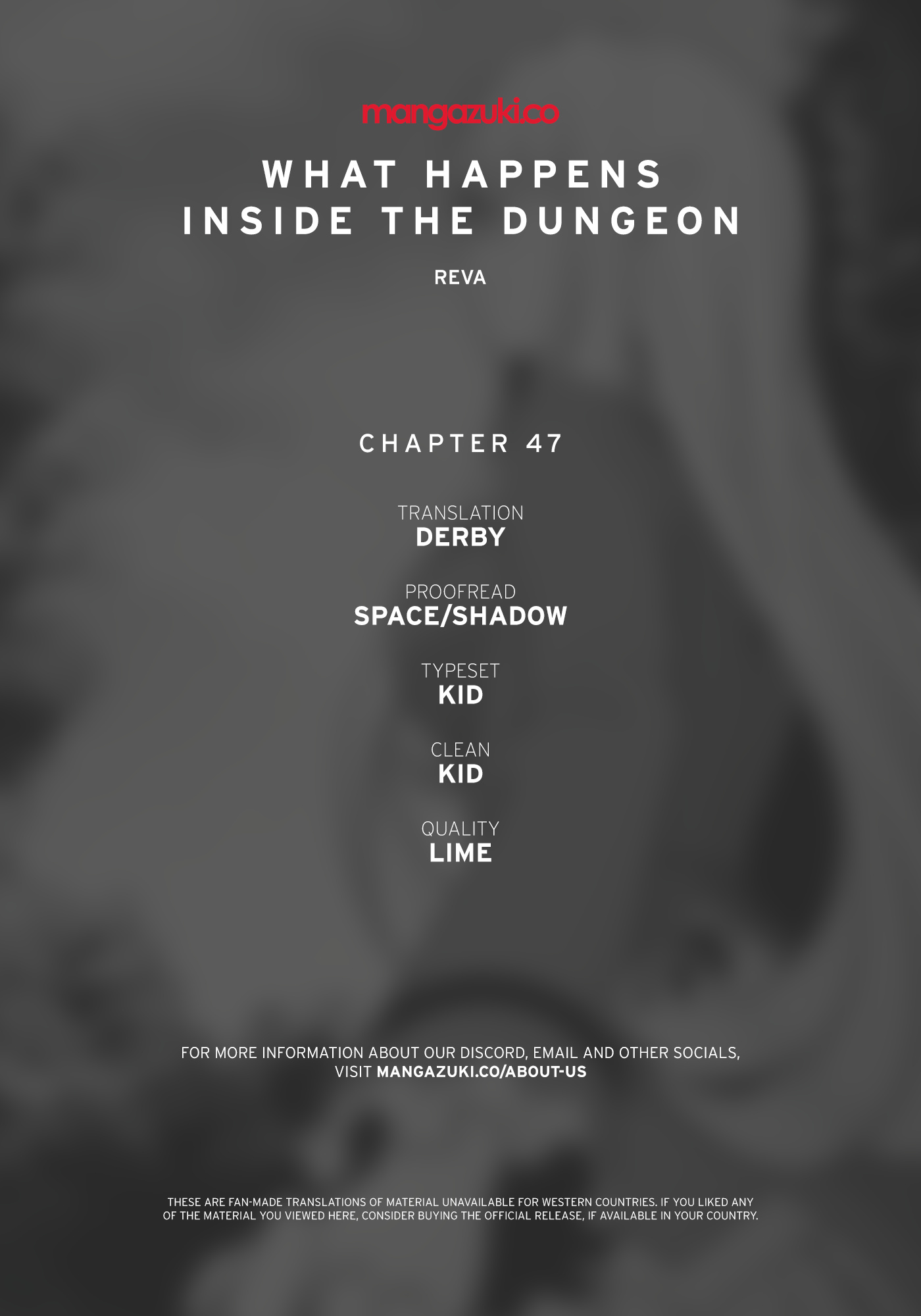 What Happens Inside The Dungeon Chapter 47 - Picture 1