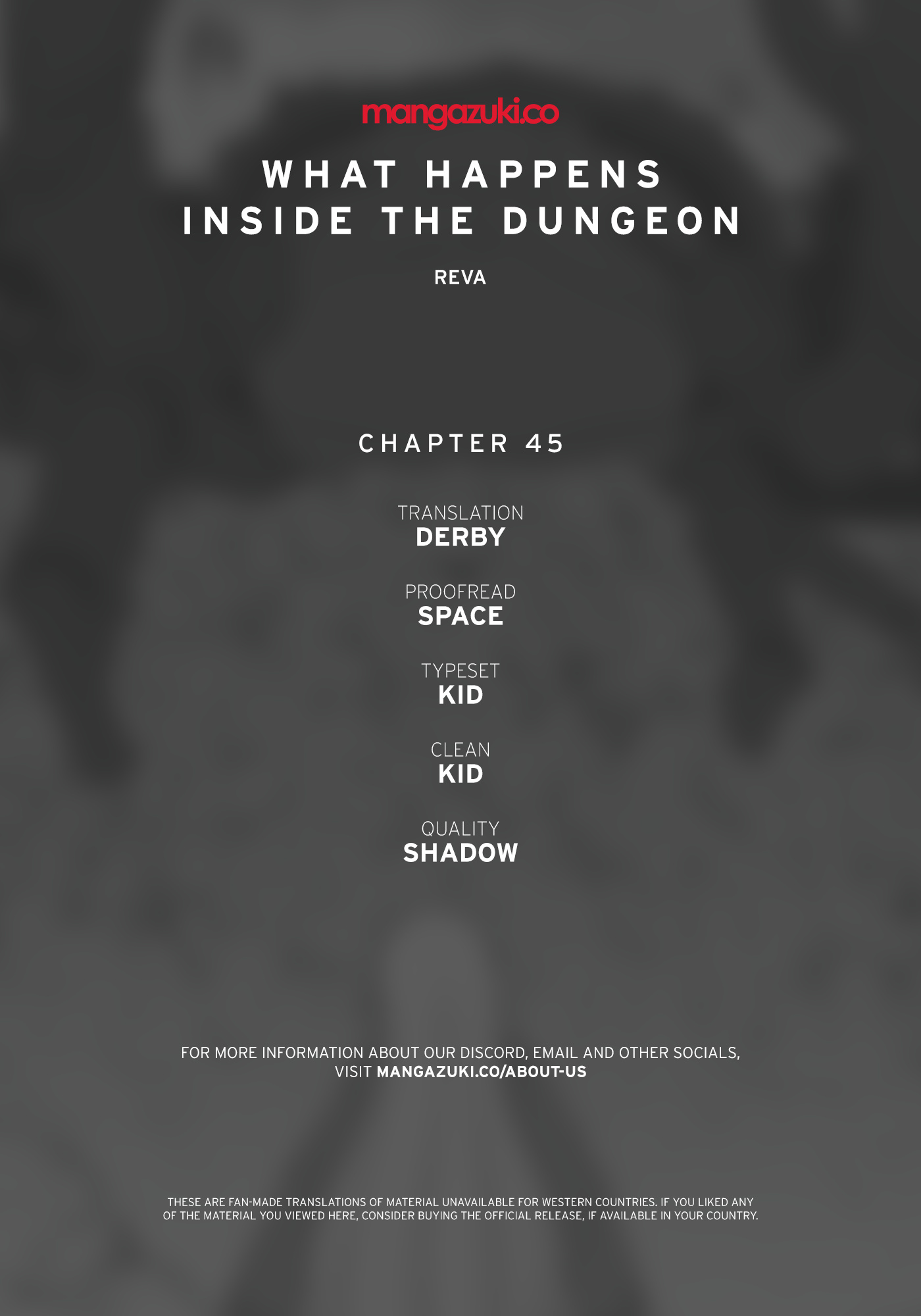 What Happens Inside The Dungeon - Page 1