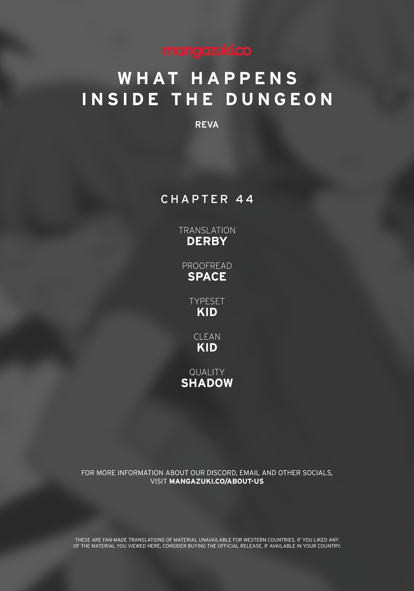 What Happens Inside The Dungeon Chapter 44 - Picture 1